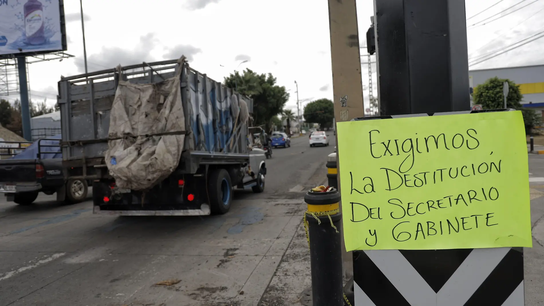 Libramiento tras manifestación de policías 1